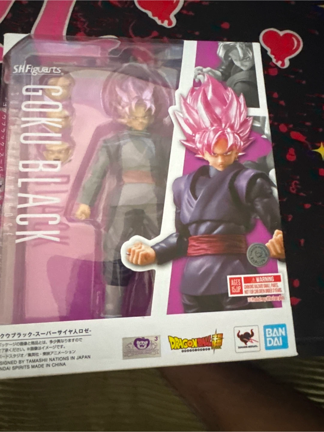 S.H.Figuarts Dragon Ball Super Goku Black Rose