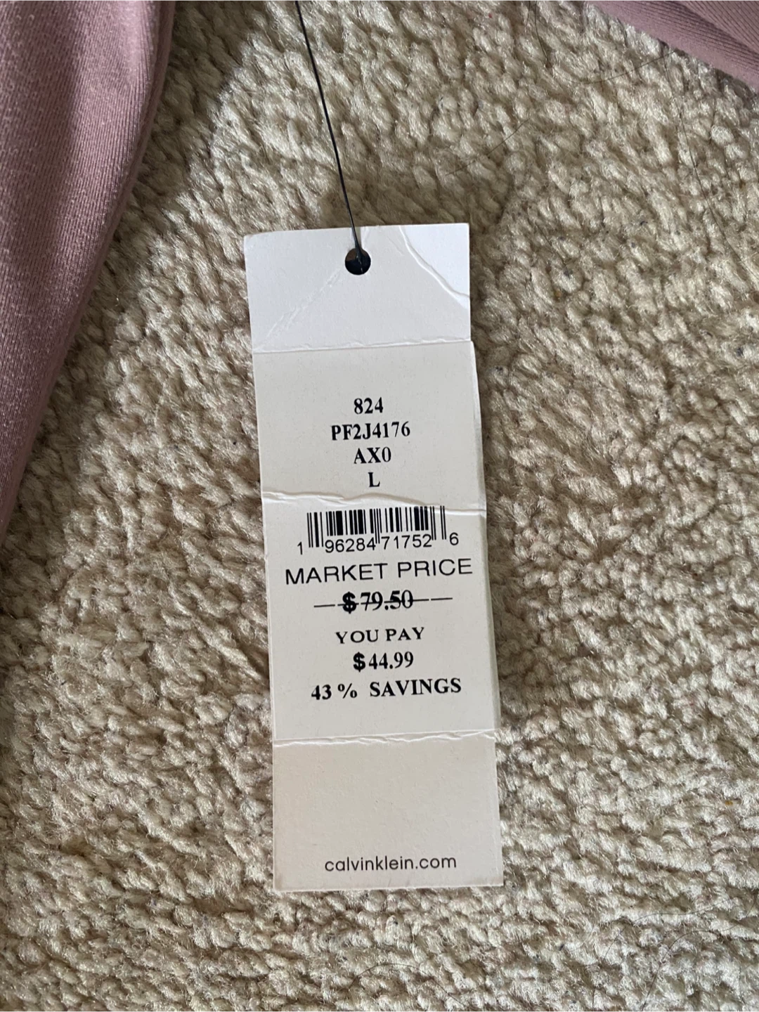 Calvin Klein Performance Zip Hoodie - photo 4