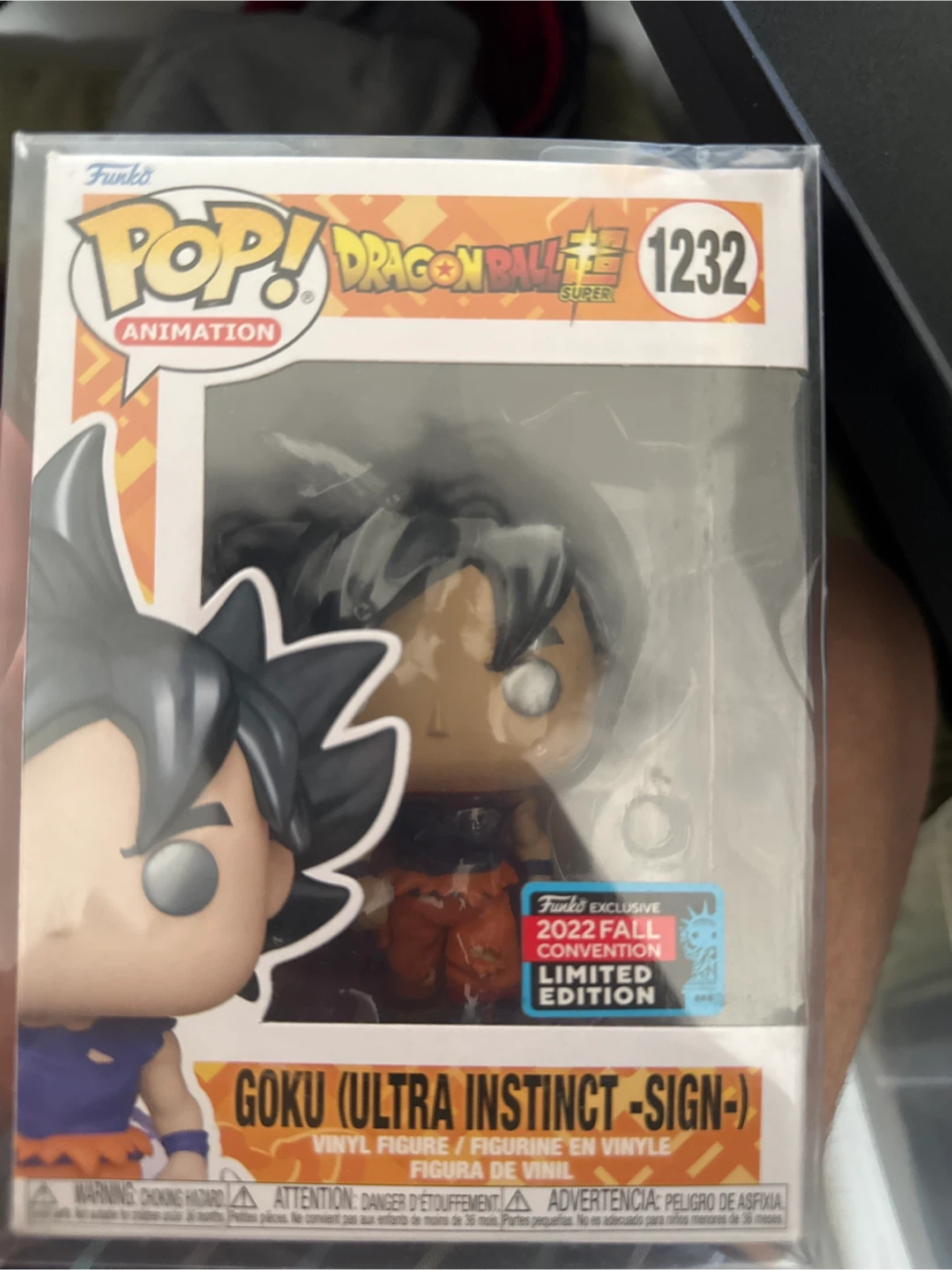 Funko Pop Animation Goku Ultra Instinct -Sign- 1232