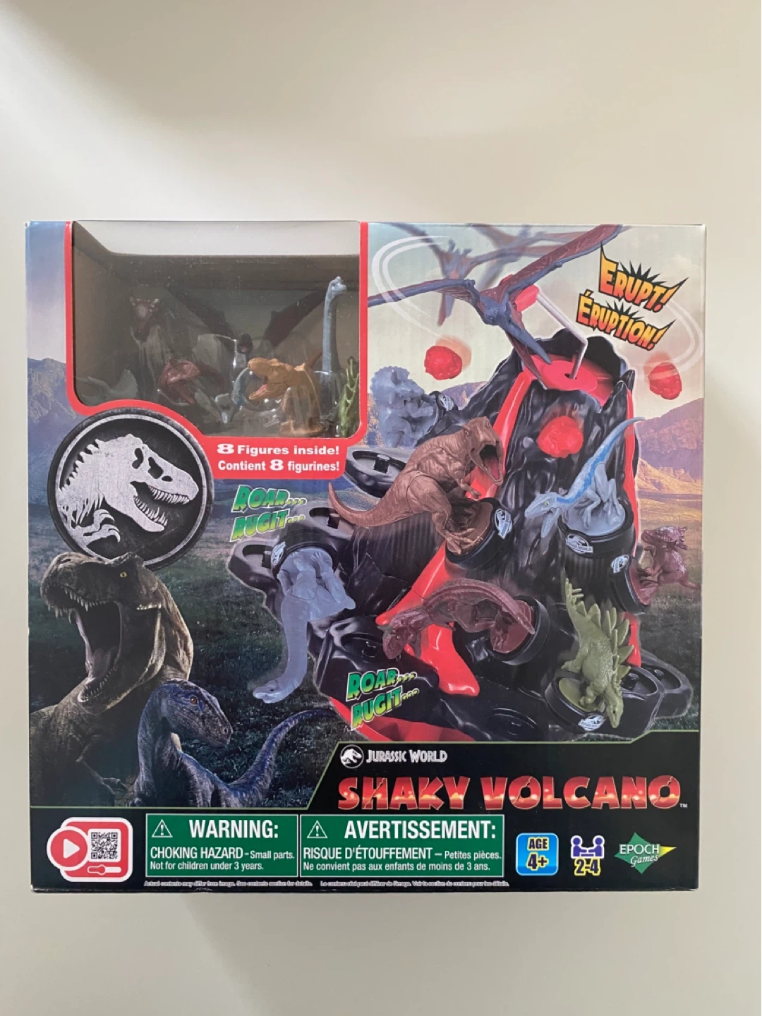 Jurassic World Shaky Volcano Game
