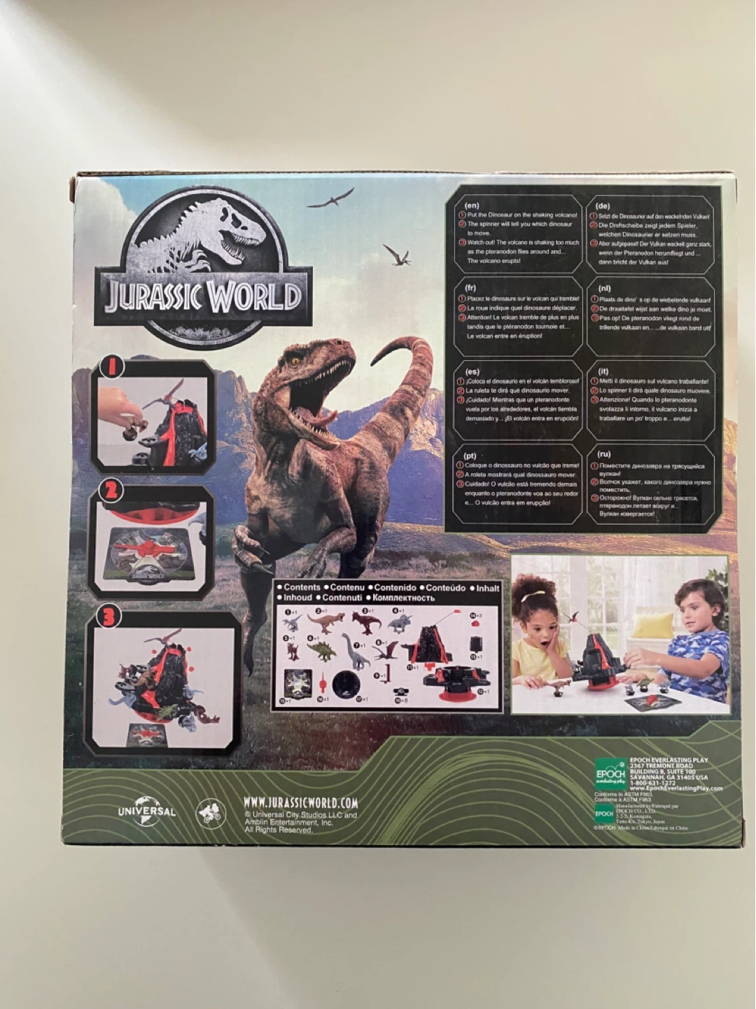 Jurassic World Shaky Volcano Game - photo 2