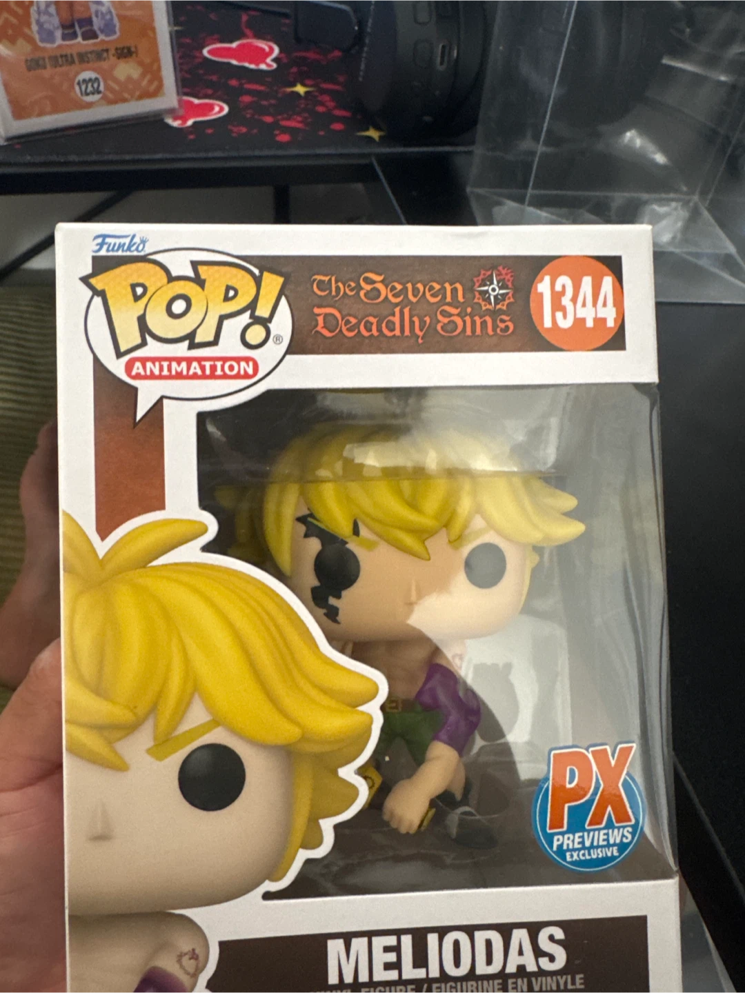 Funko Pop Animation Meliodas 1344 The Seven Deadly Sins
