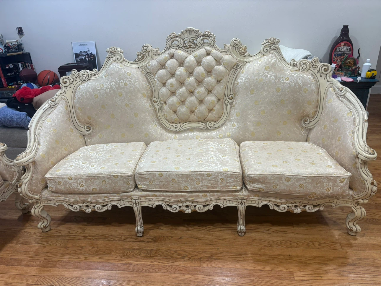 Vintage  Barroco , Rococo  Living Room Sofa and Chair Set - photo 4