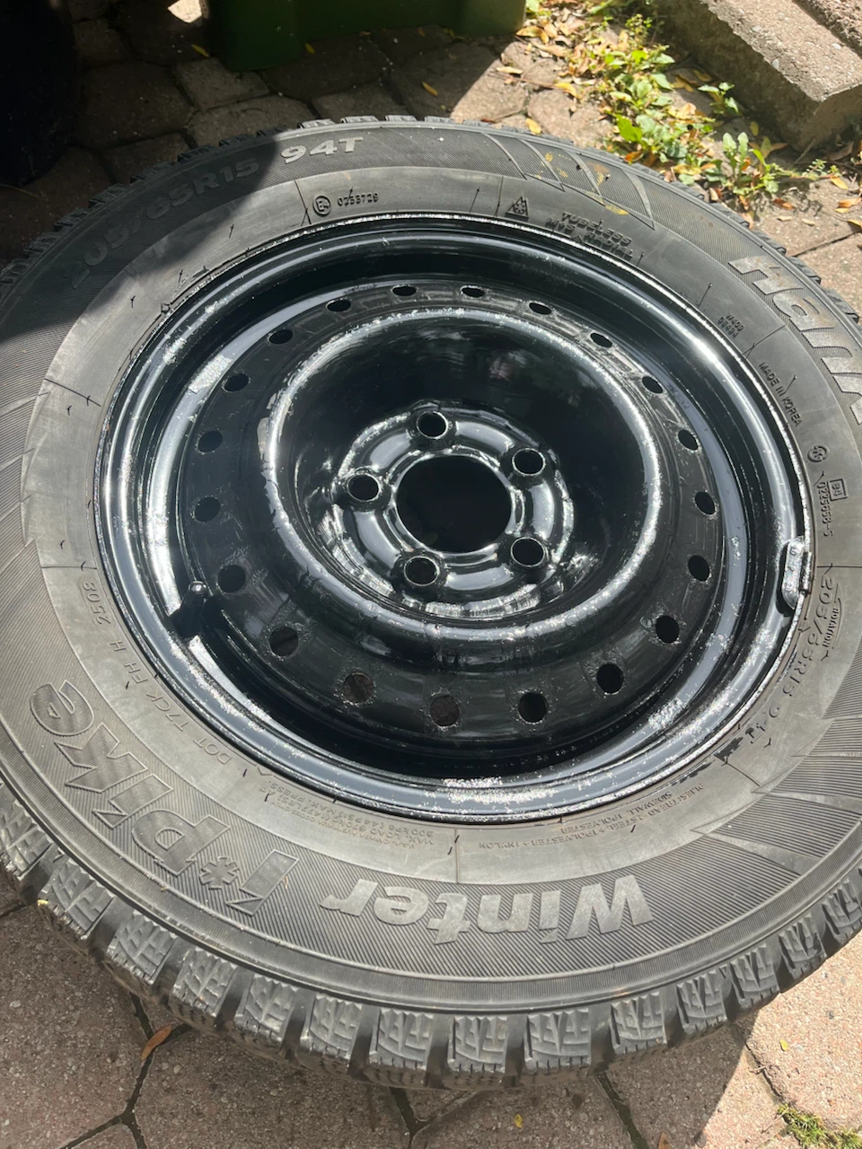 Winter tires with rims - photo 2