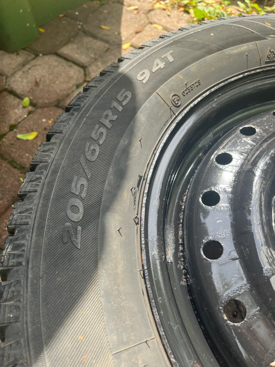 Winter tires with rims - photo 4