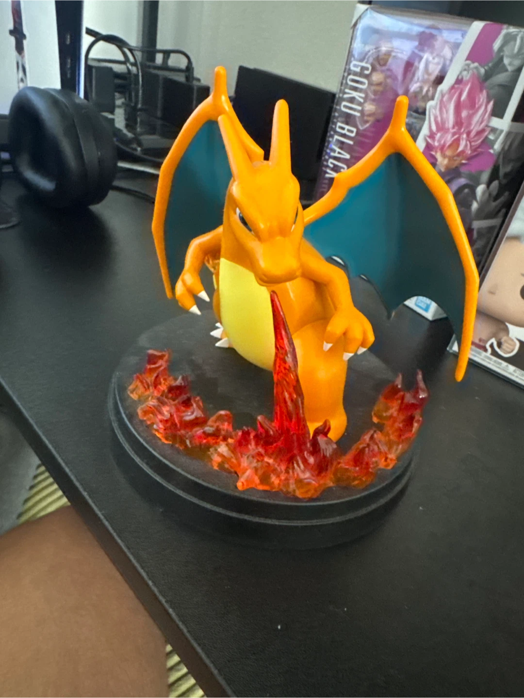 Pokemon Charizard Figure with Fire Effect