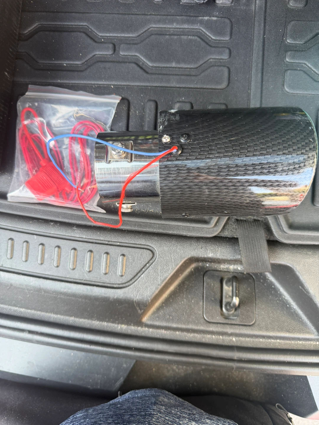 Carbon Fiber LED Exhaust Tip - photo 2
