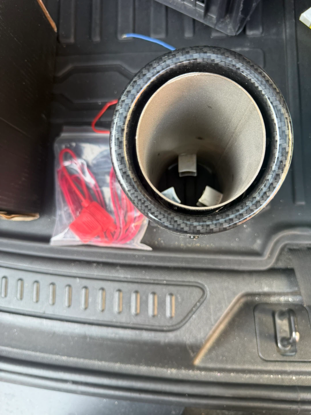 Carbon Fiber LED Exhaust Tip - photo 3