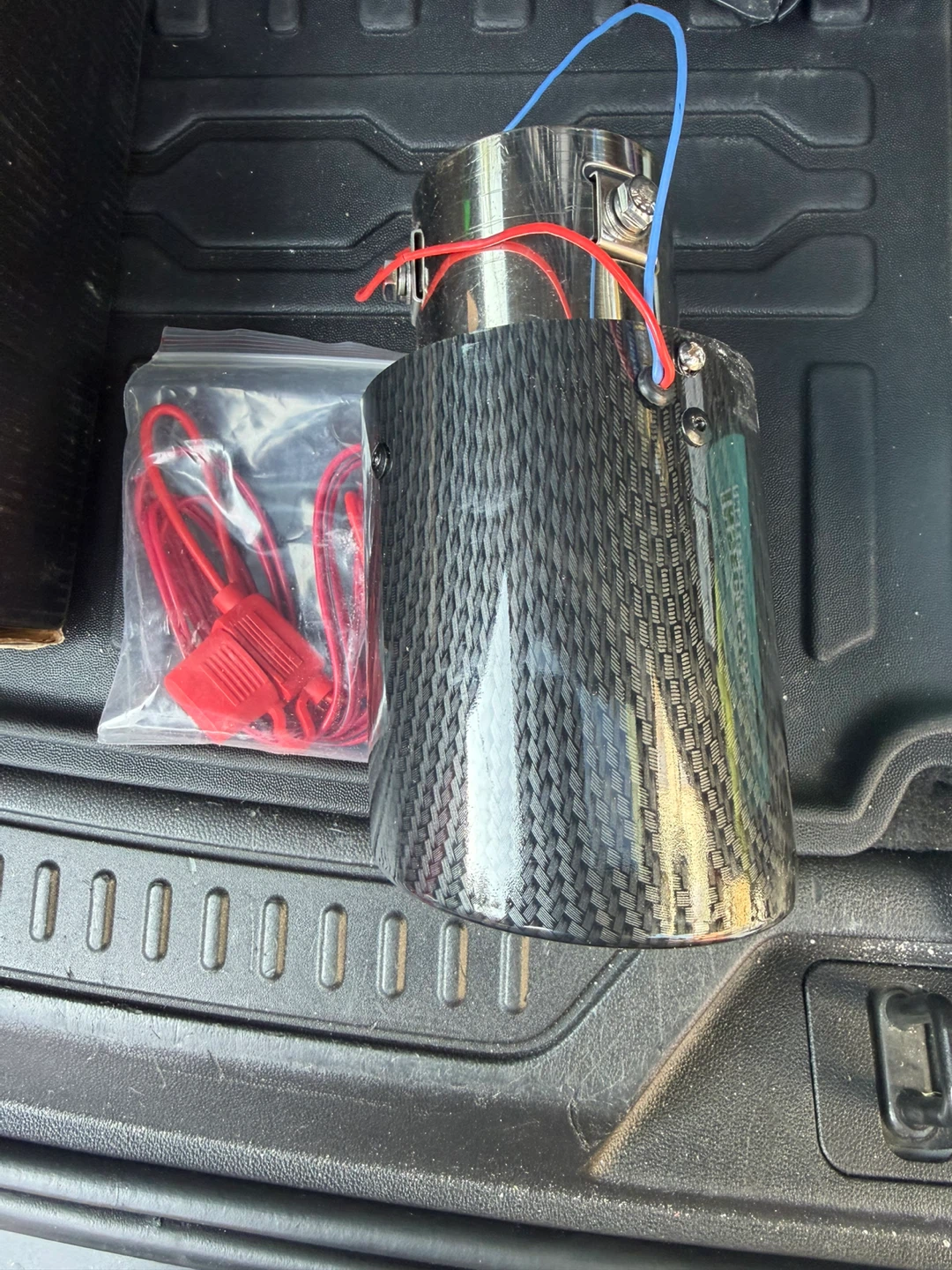 Carbon Fiber LED Exhaust Tip - photo 4