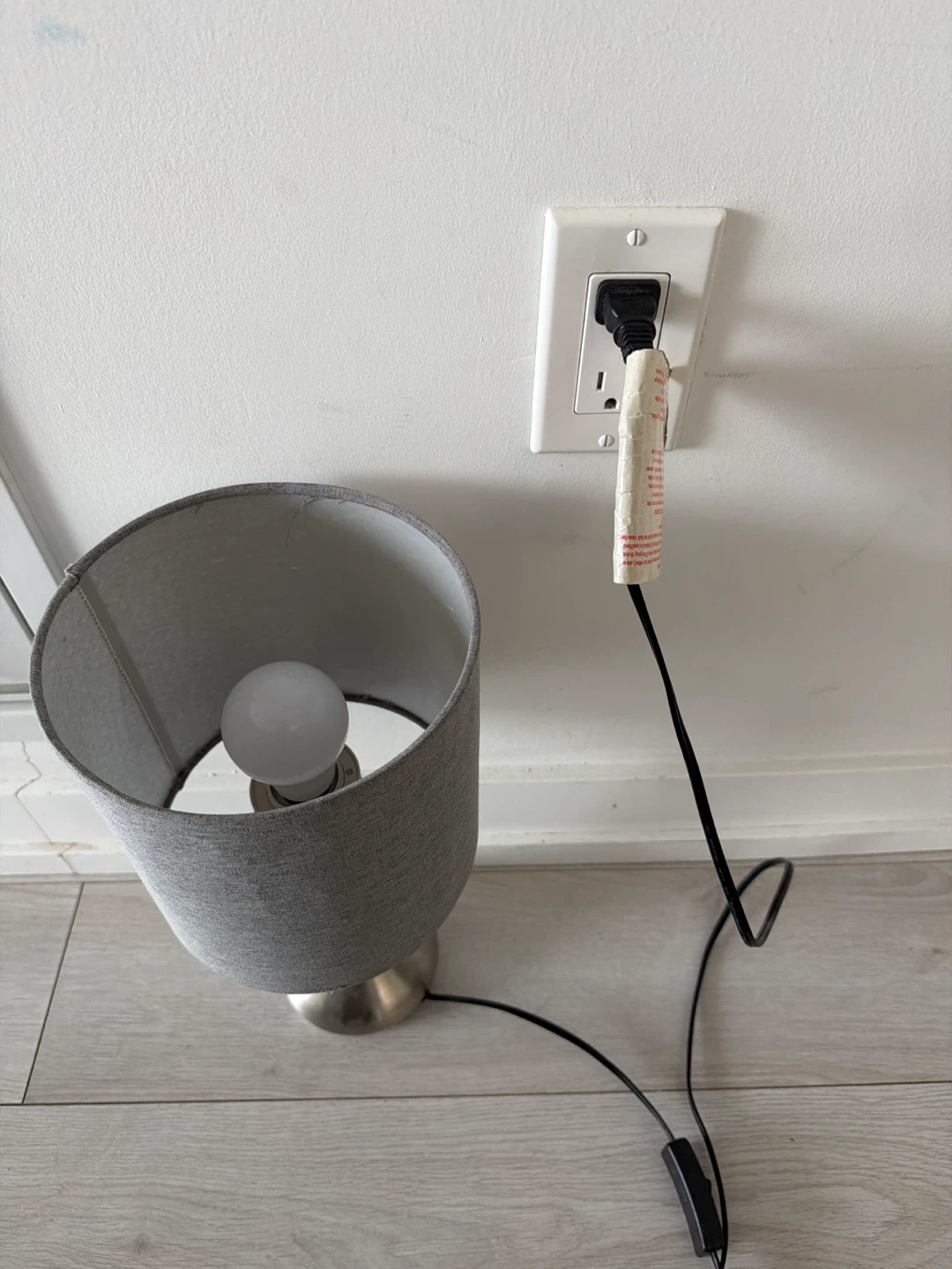 Grey Table Lamp - photo 3