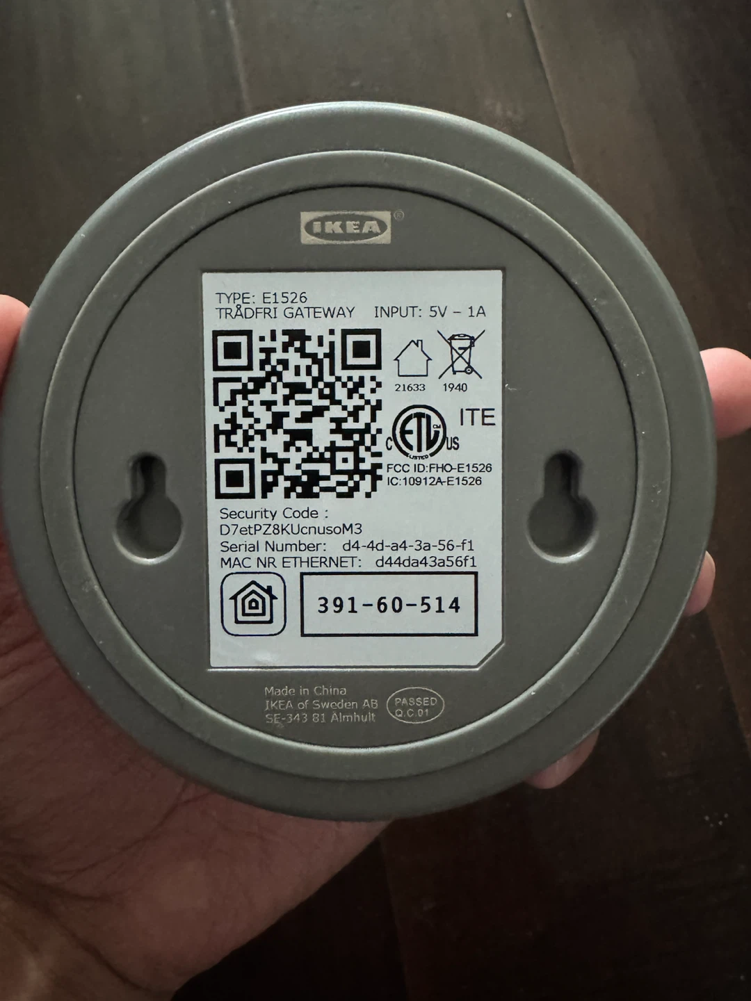 IKEA TRADFRI Smart hub - photo 4