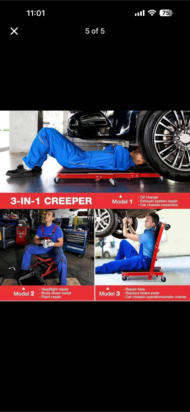In Brave 3-in-1 Mechanics Creeper - photo 5
