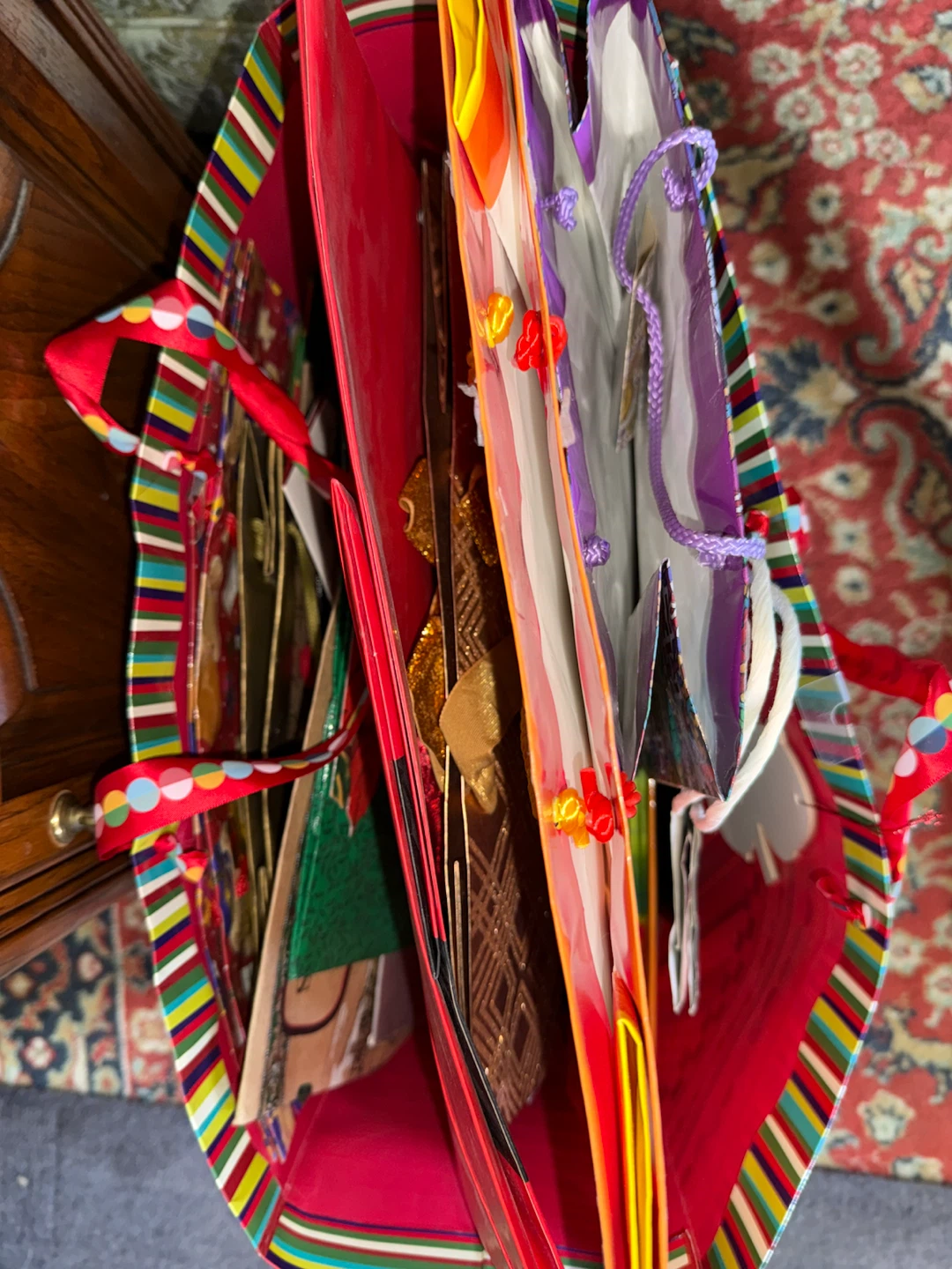 Assorted Gift Bags and Wrapping Supplies