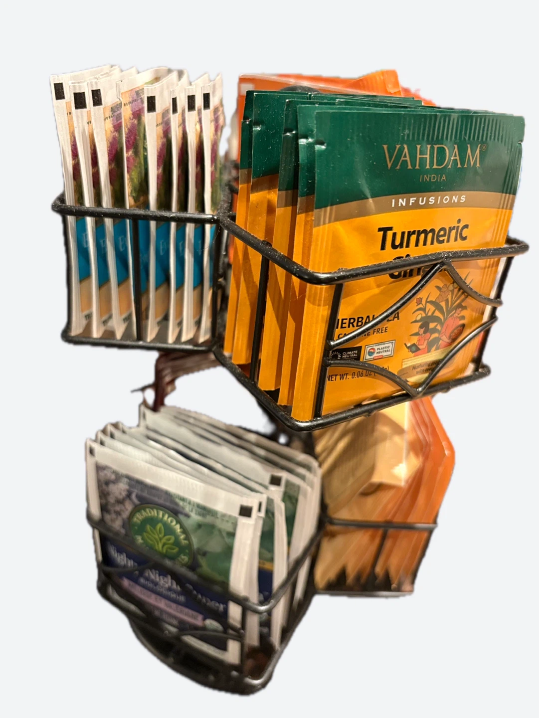 Rotating Tea Bag Organizer + Free Tea Bags & Longjing Tea - photo 2