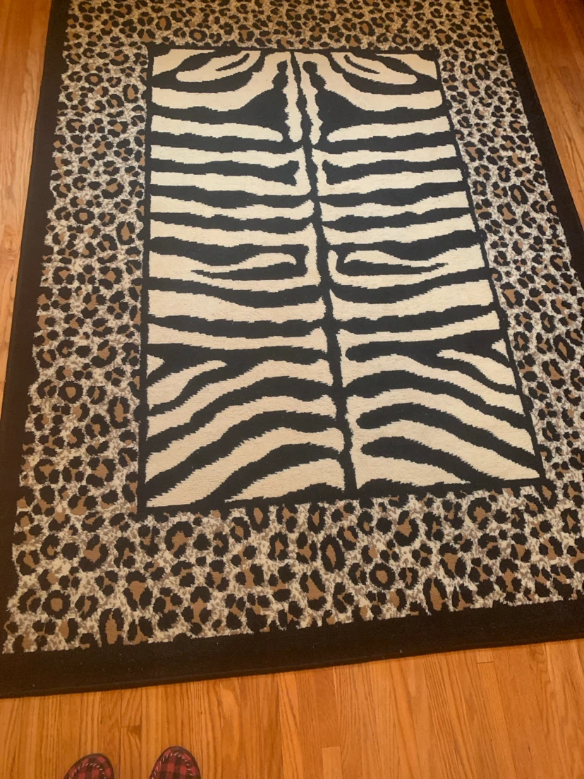 Animal Print Area Rug