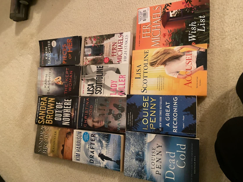 Large Collection of Fiction Paperback Novels - photo 2