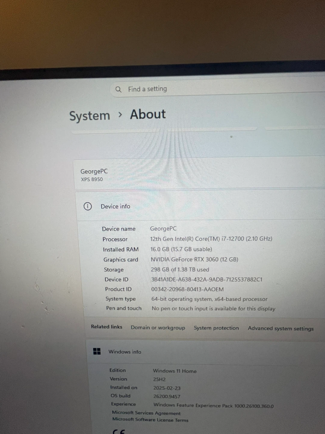 Dell XPS 8950 Desktop PC - photo 2