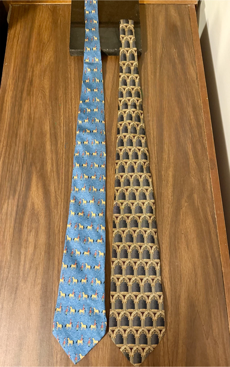 Hermès Paris + Christian Dior | Silk Ties — Designer Bundle