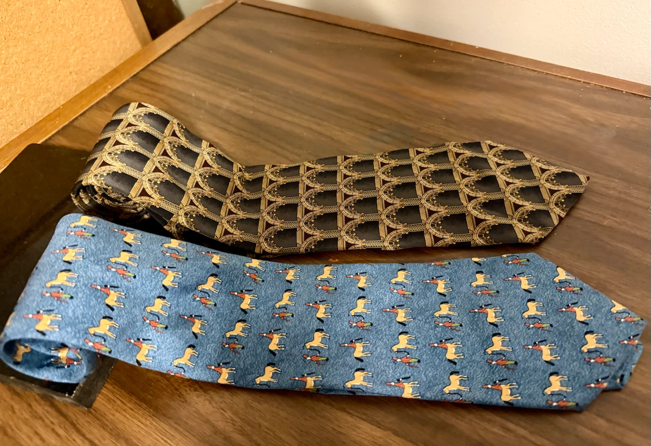 Hermès Paris + Christian Dior | Silk Ties — Designer Bundle - photo 3