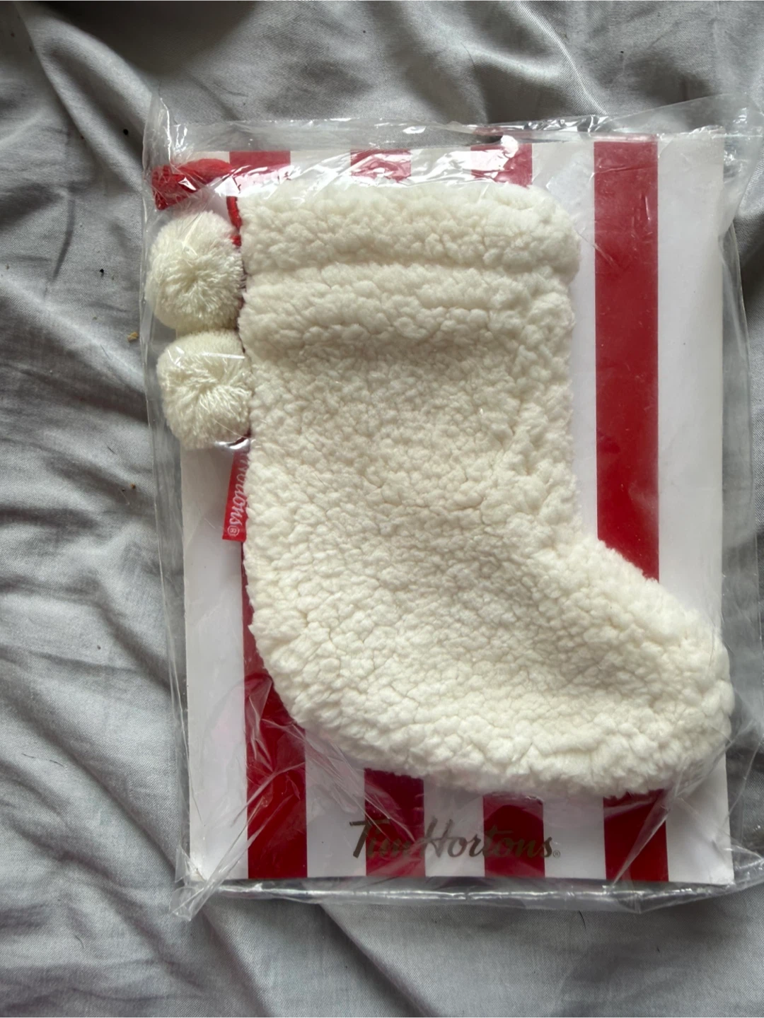 Tim Hortons Sherpa Christmas Stocking