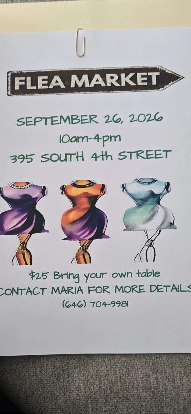 Flea Market Vendor Space September 26