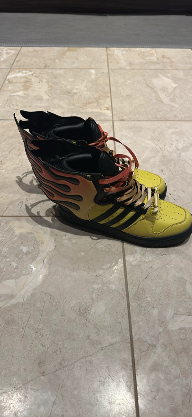 Adidas Jeremy Scott Flame Wings Sneakers