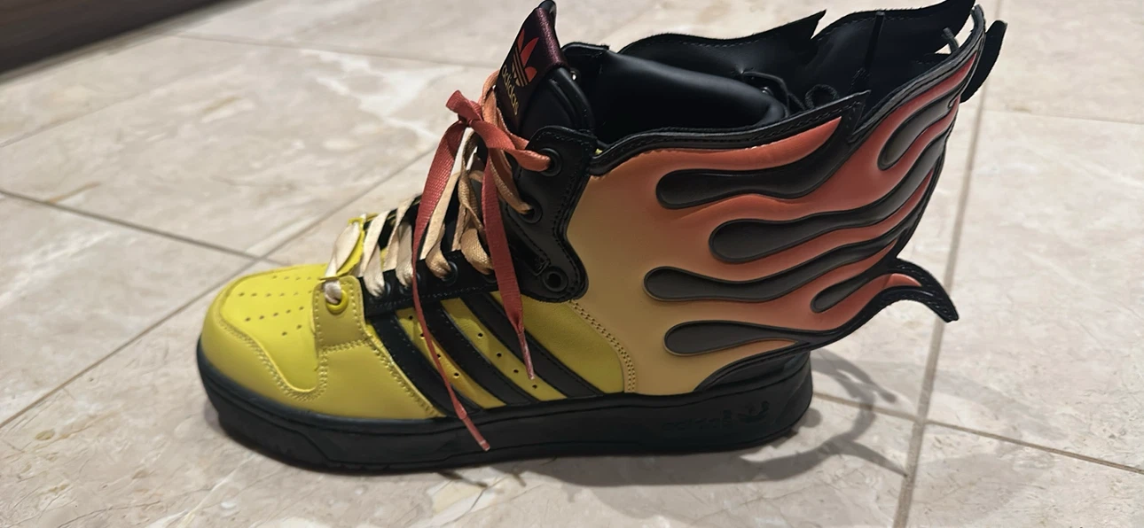 Adidas Jeremy Scott Flame Wings Sneakers - photo 3