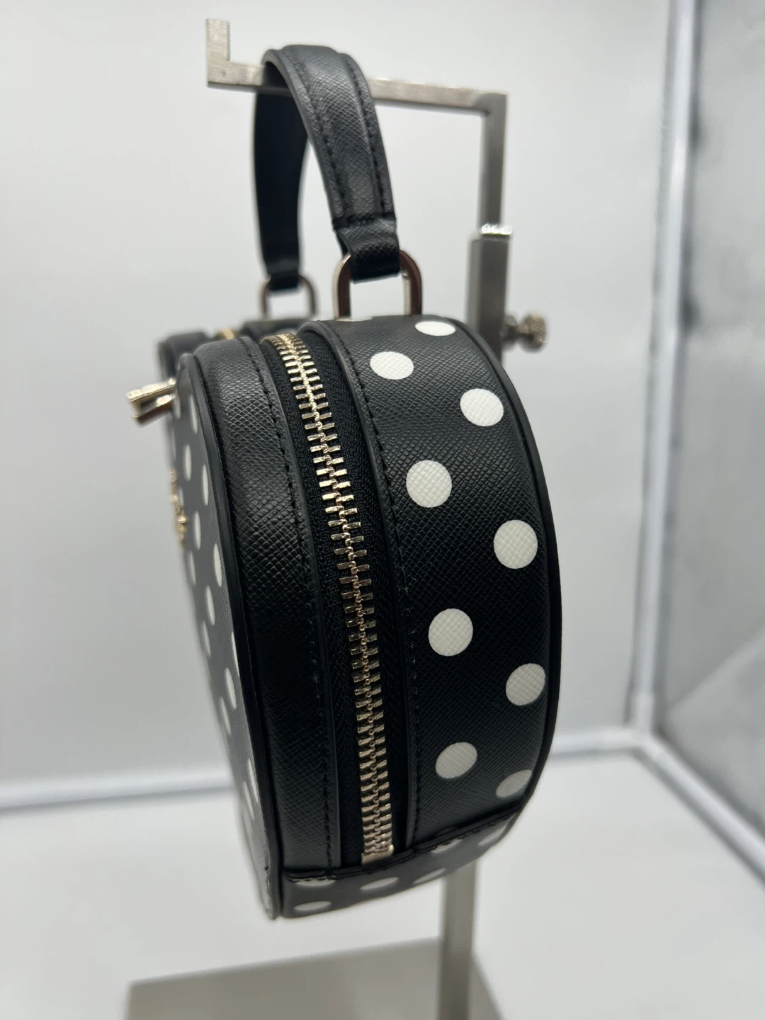 New Kate Spade Love Shack Heart Polka Dot Bag - photo 3