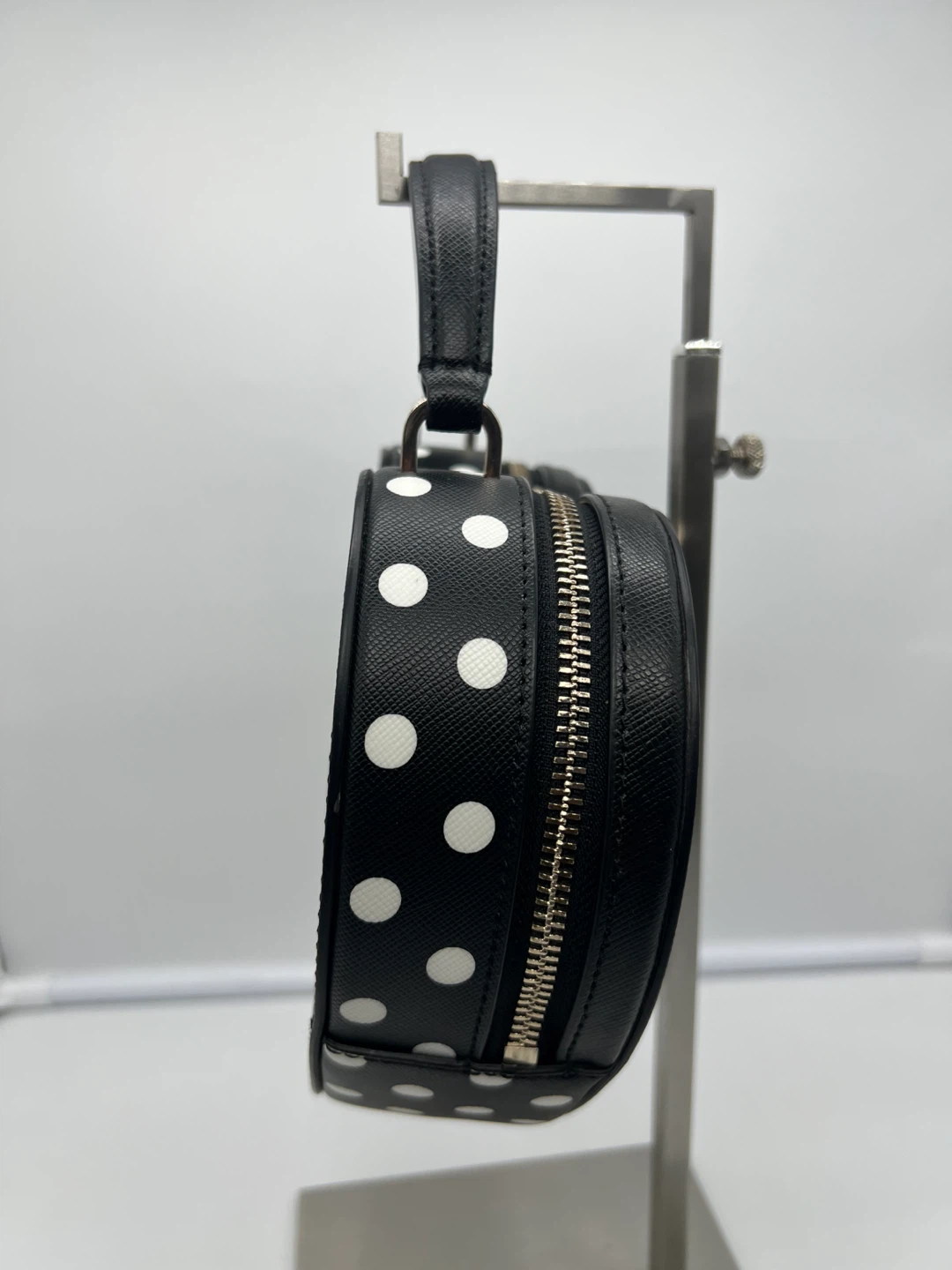 New Kate Spade Love Shack Heart Polka Dot Bag - photo 5