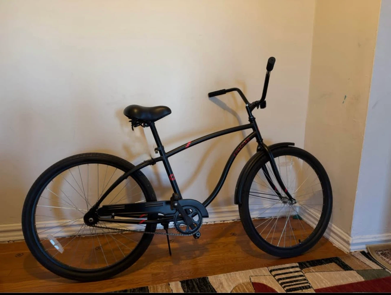 Cruiser Bike 26 inch Black
