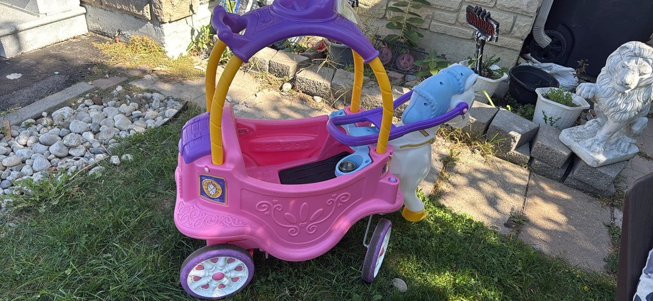 Little Tikes Princess Horse and Carriage - photo 2