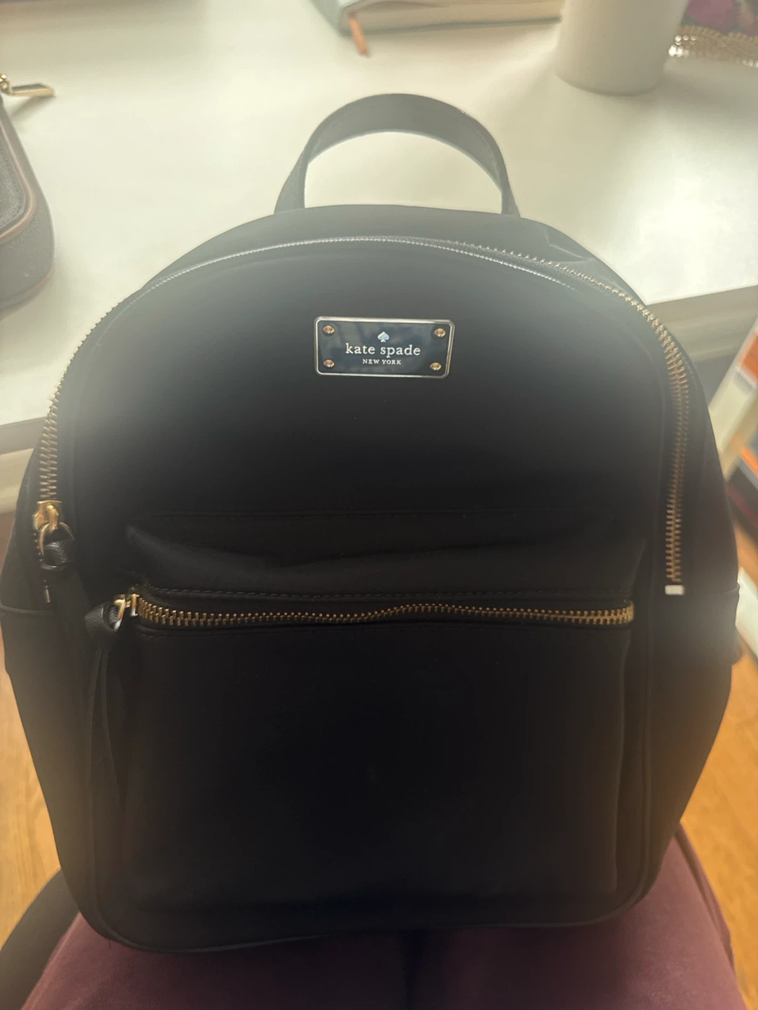 Kate Spade Black Backpack