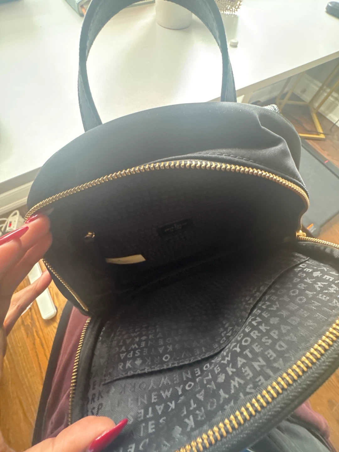 Kate Spade Black Backpack - photo 3