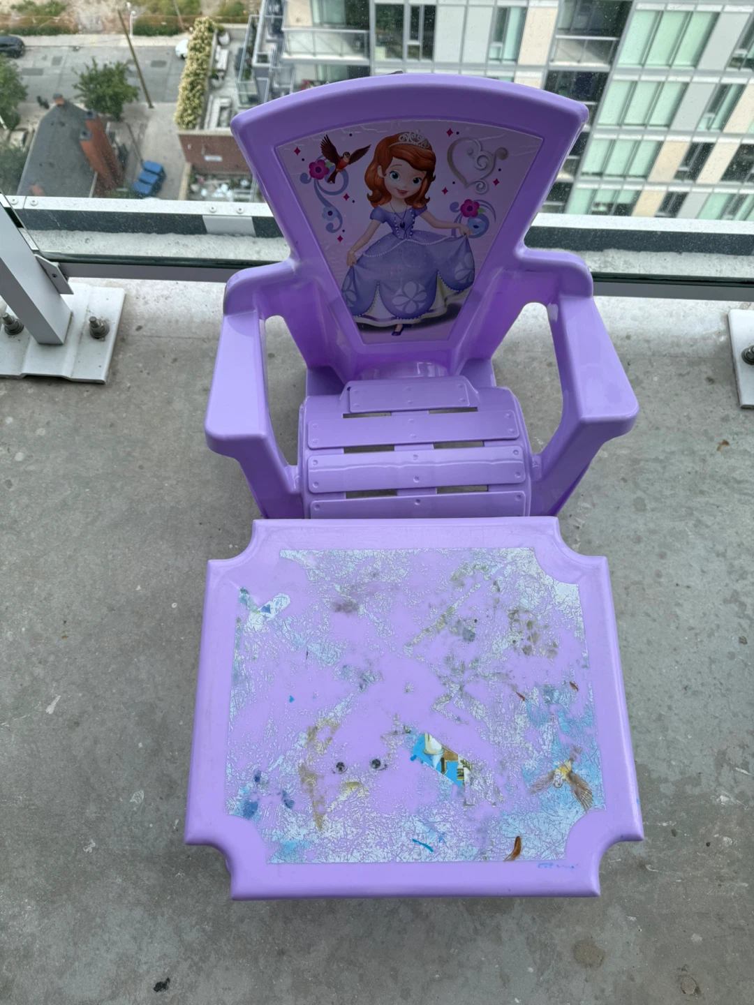Sofia the First Kids Table and Chair Set