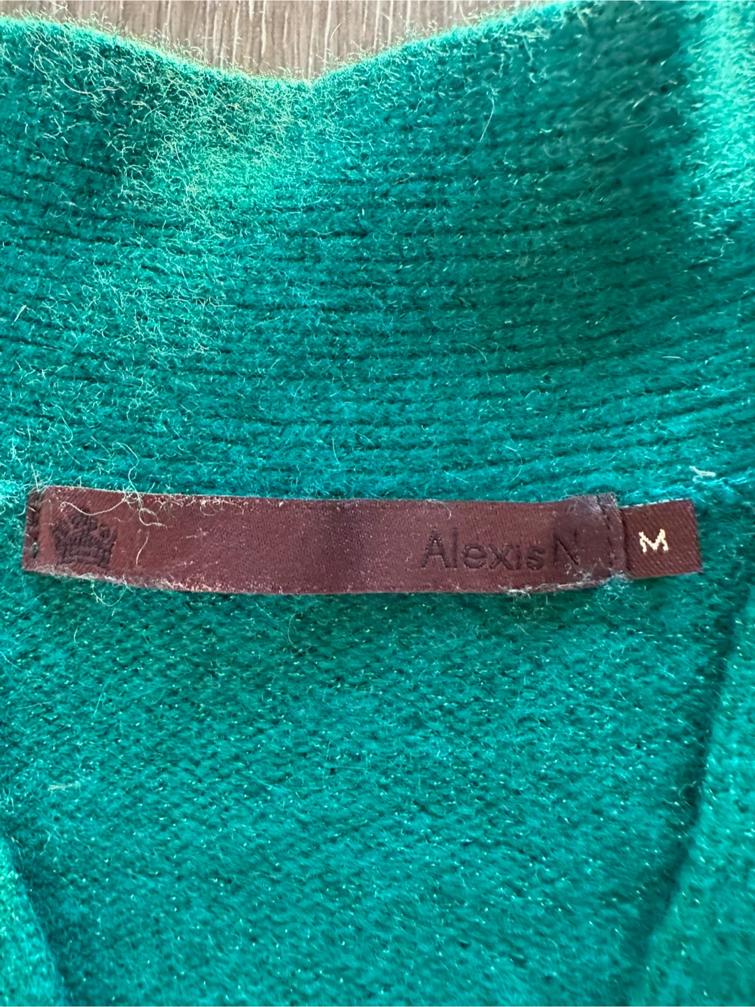 Alexis N Green Cardigan wool/cashmere blend - photo 4