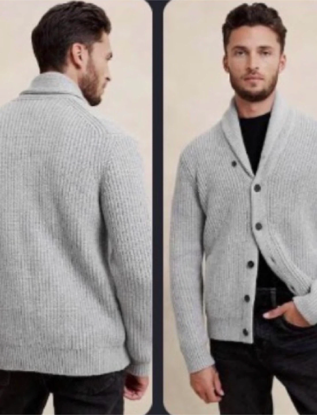 NWOT Banana Republic Shawl Collar Cardigan