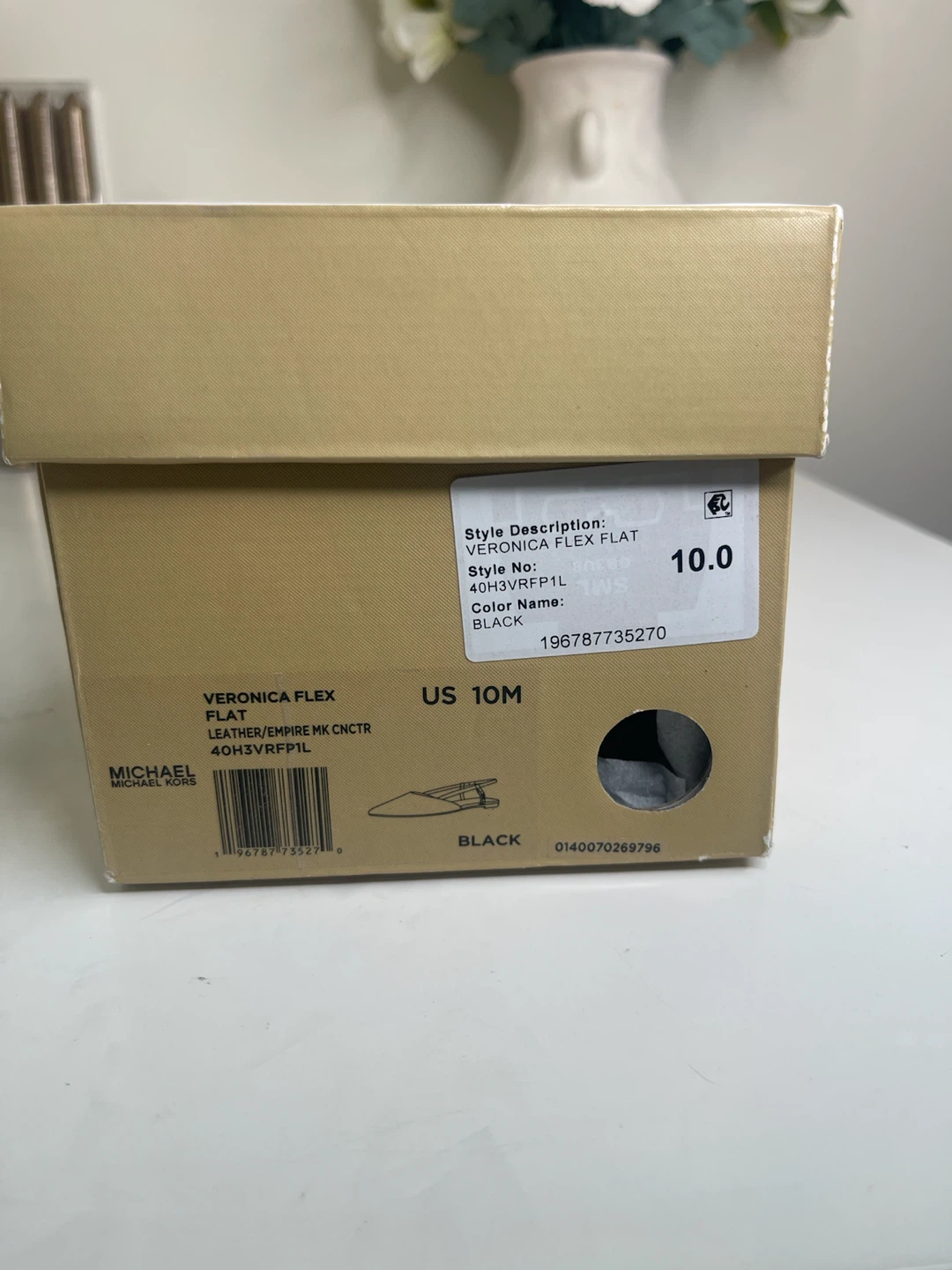 Michael Kors Veronica Flex Flats Black Size 10M - photo 3