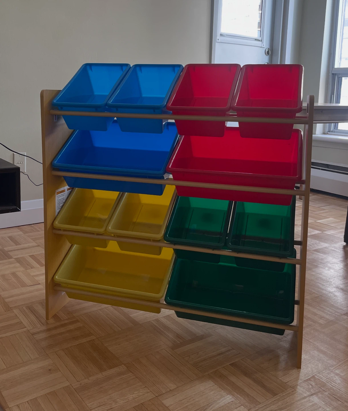 For Living Kids 12-Bin Toy Storage Organizer
