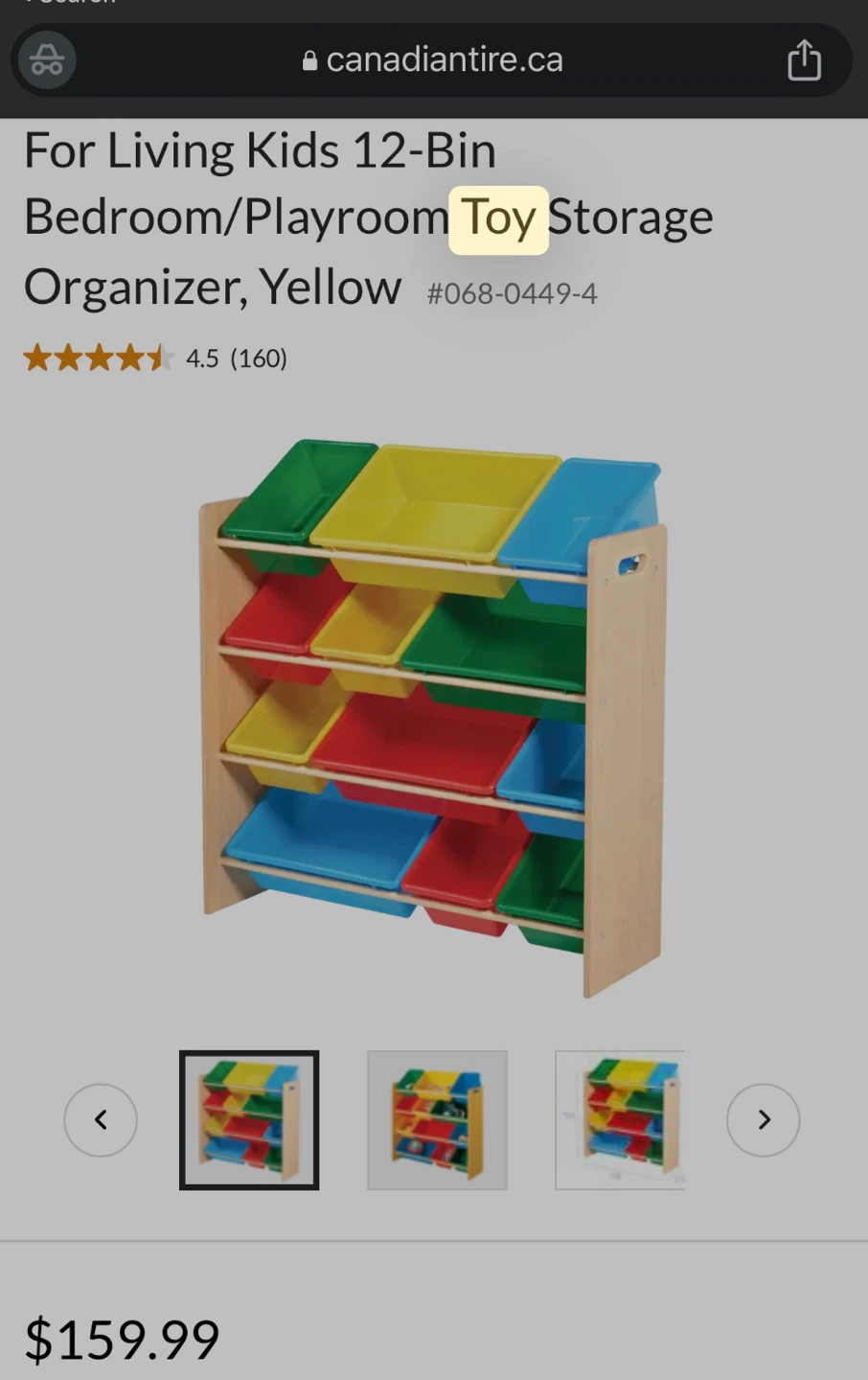 For Living Kids 12-Bin Toy Storage Organizer - photo 2