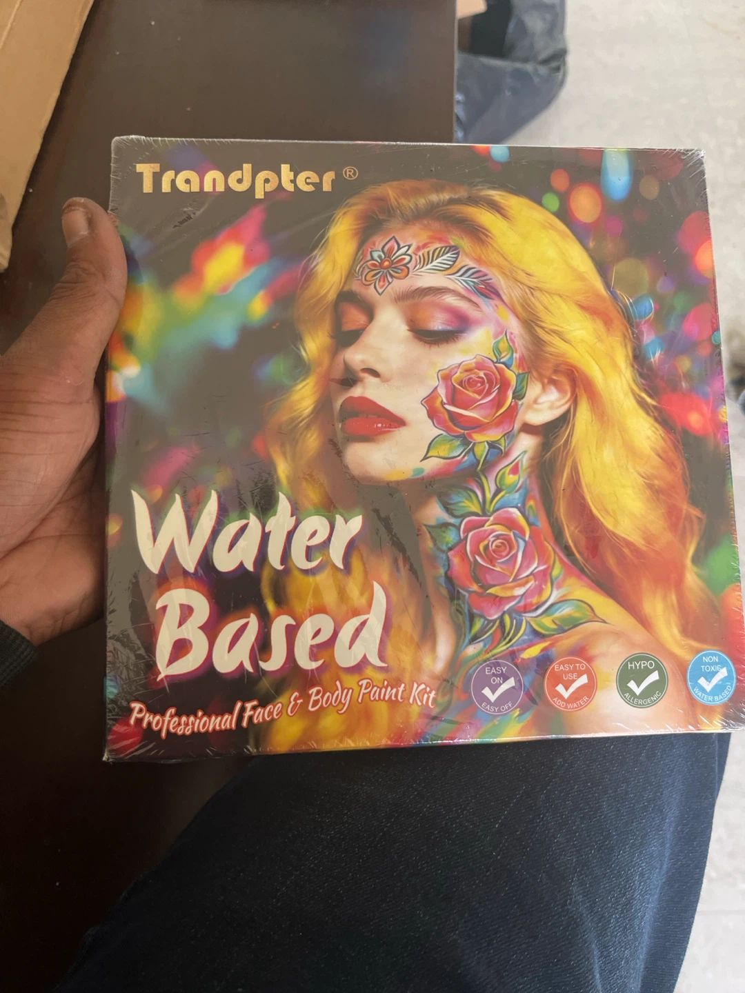Trandpter Professional Face and Body Paint Kit