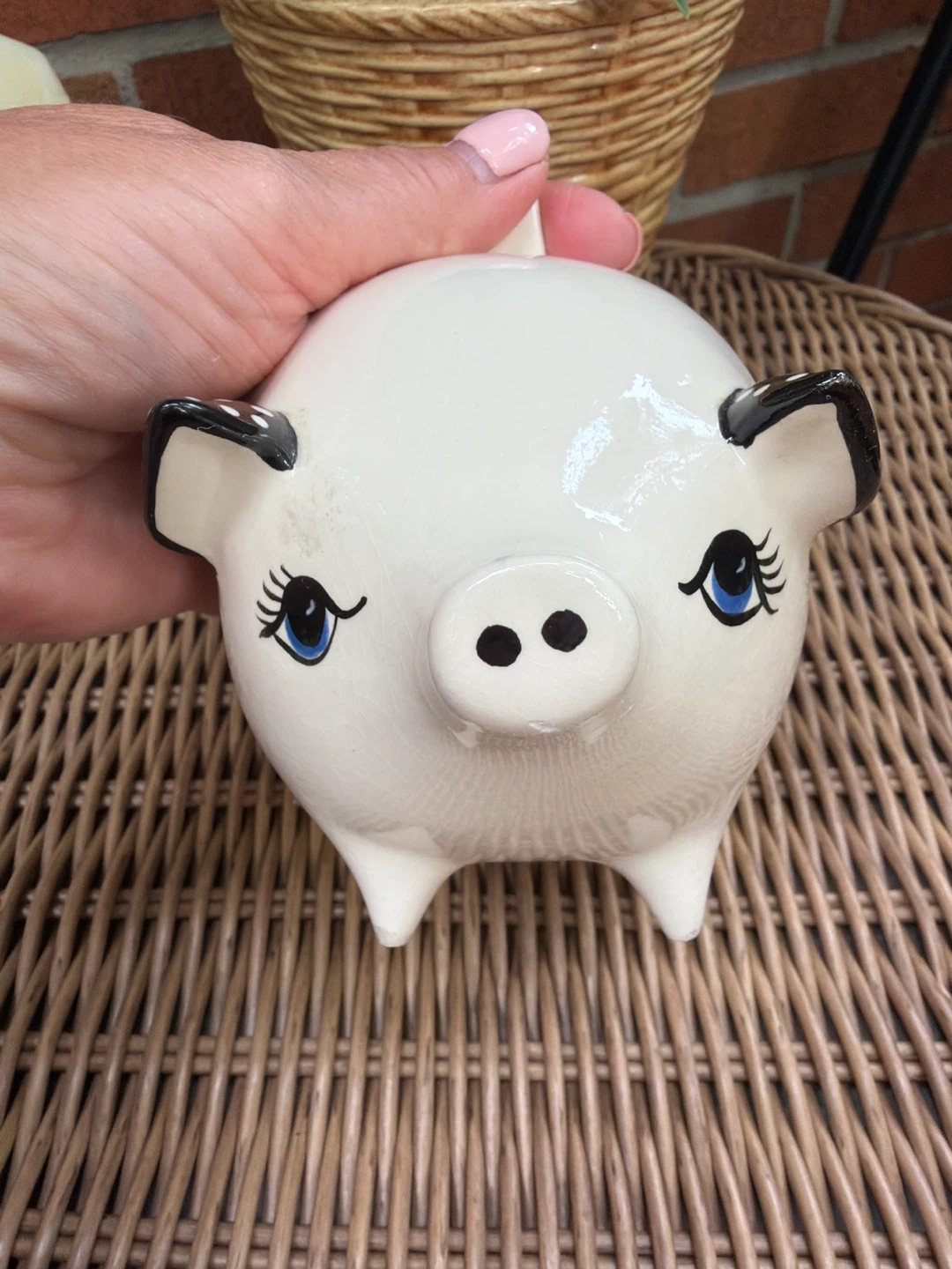 Vintage Ceramic Piggy Bank! - photo 2