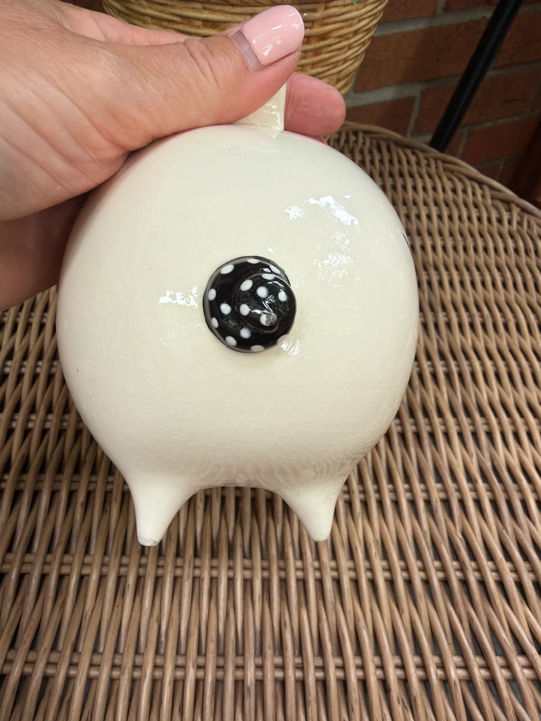 Vintage Ceramic Piggy Bank! - photo 3