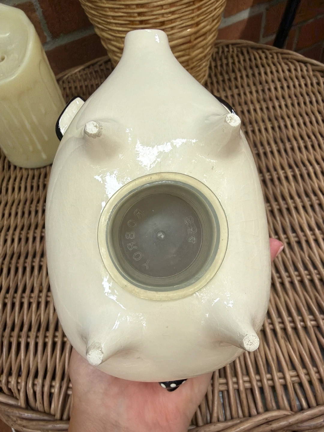 Vintage Ceramic Piggy Bank! - photo 4