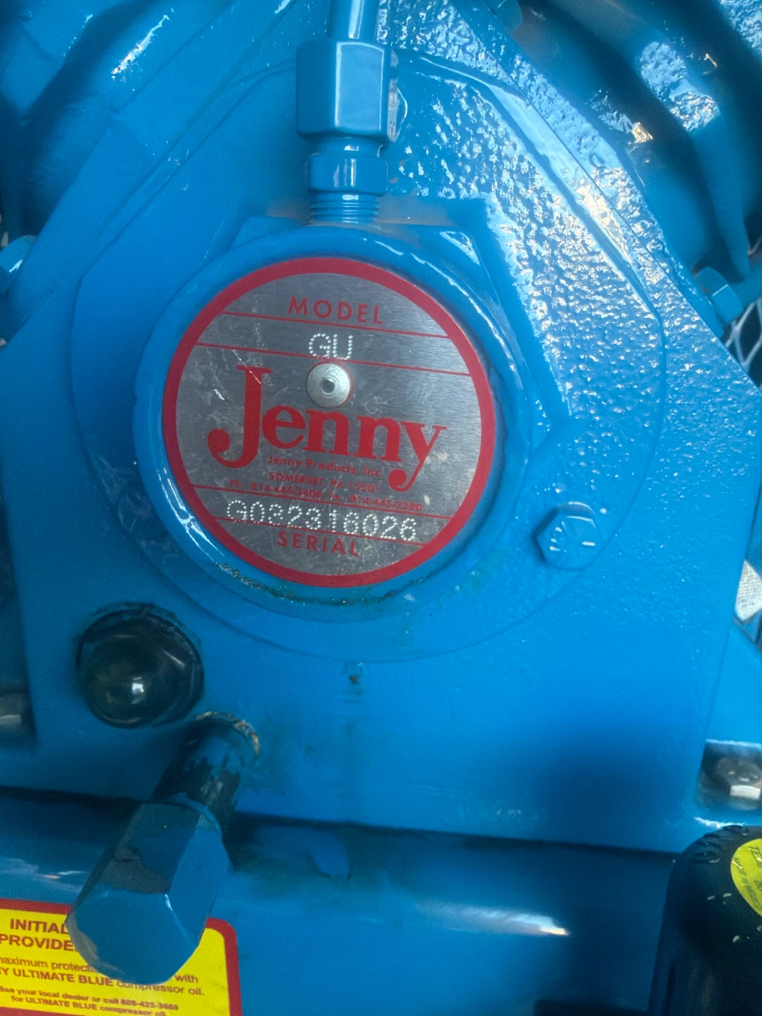 Jenny compressor - photo 3