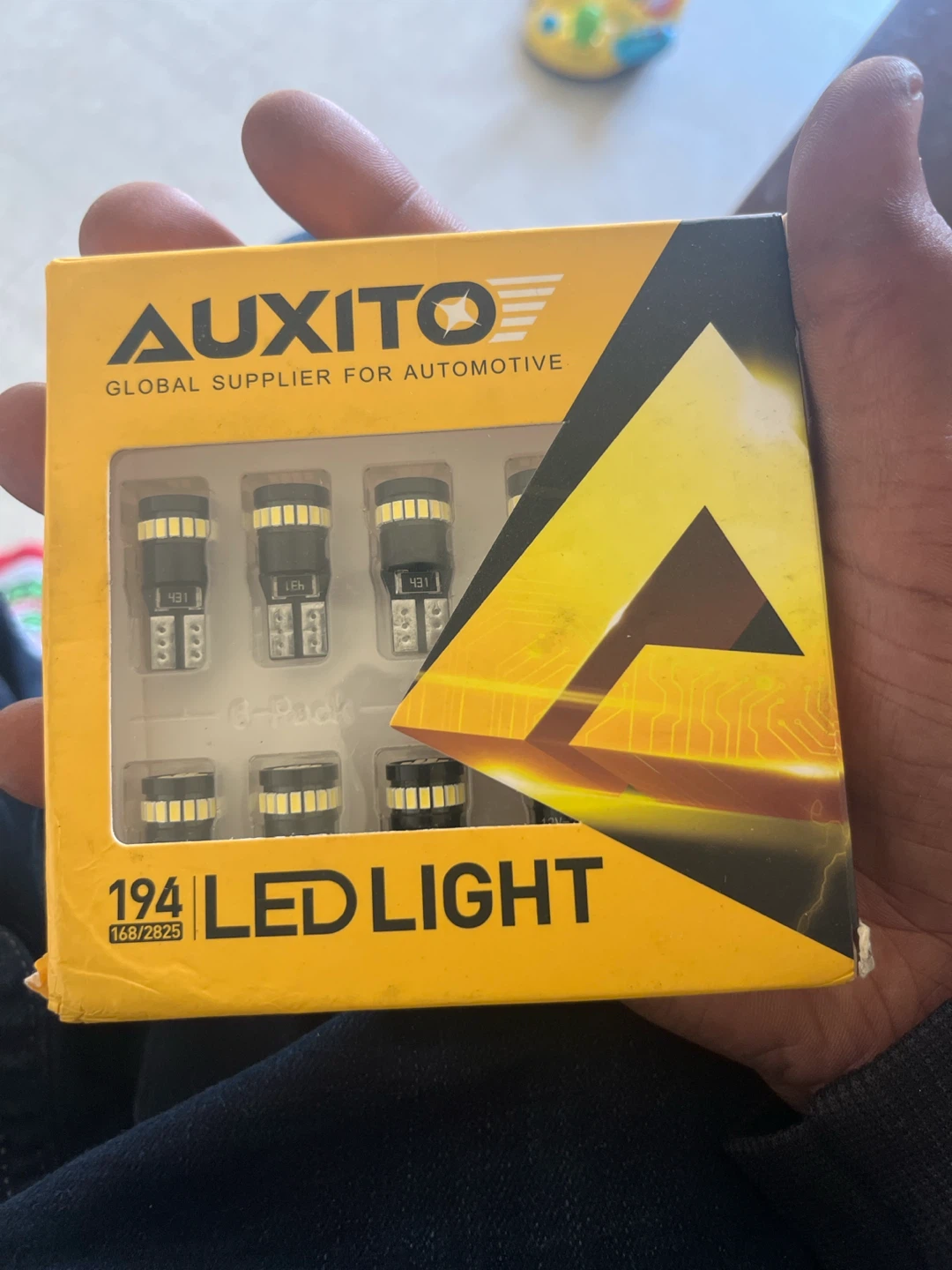 AUXITO 194 LED Light Bulb Pack