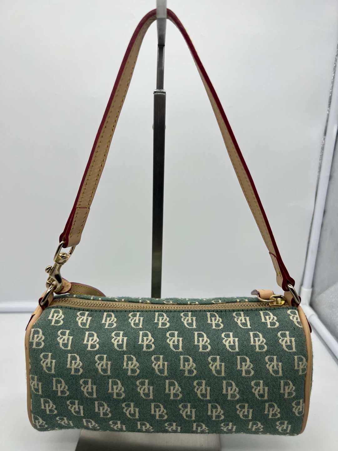 Dooney & Bourke Y2K Mini Barrel Monogram Shoulder Bag - photo 4