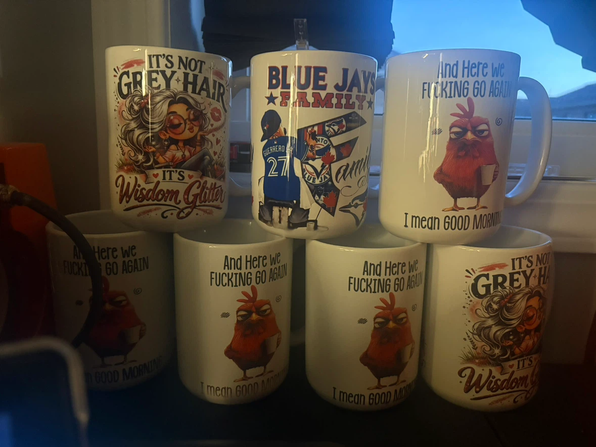 Custom sublimation Printed Mugs and Tumblers - photo 4