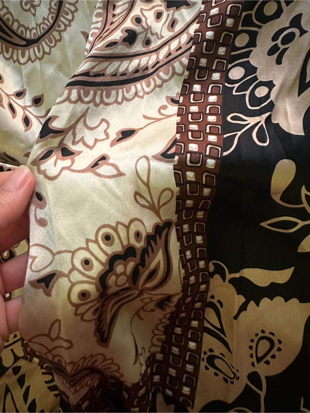 Kopa Silk Print Dress Medium - photo 2