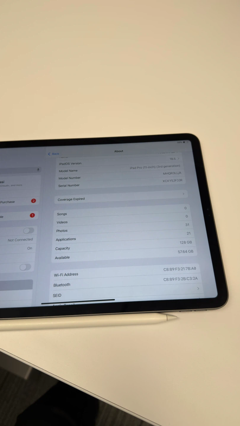 Apple iPad Pro 11-inch 3rd Gen with Apple Pencil - photo 4