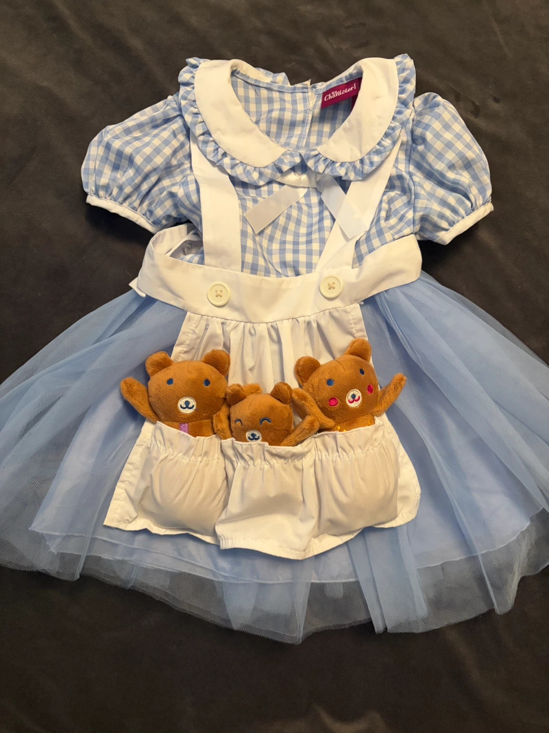 Halloween Costume - Goldilocks & the three bears- size 3